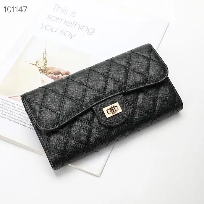 Wholesale 2021 Genuine Leather Purses For Women Luxury Caviar Cowhide