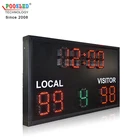 Digits Indoor Football Scoreboard LED Digits Sign Basketball Scoreboard For Sports Games