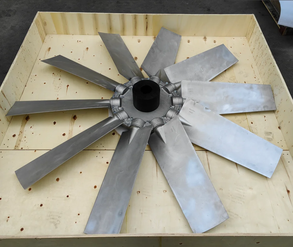 Fan, Aluminium, Aluminum Alloy, 1450-2800rpm - detail 14