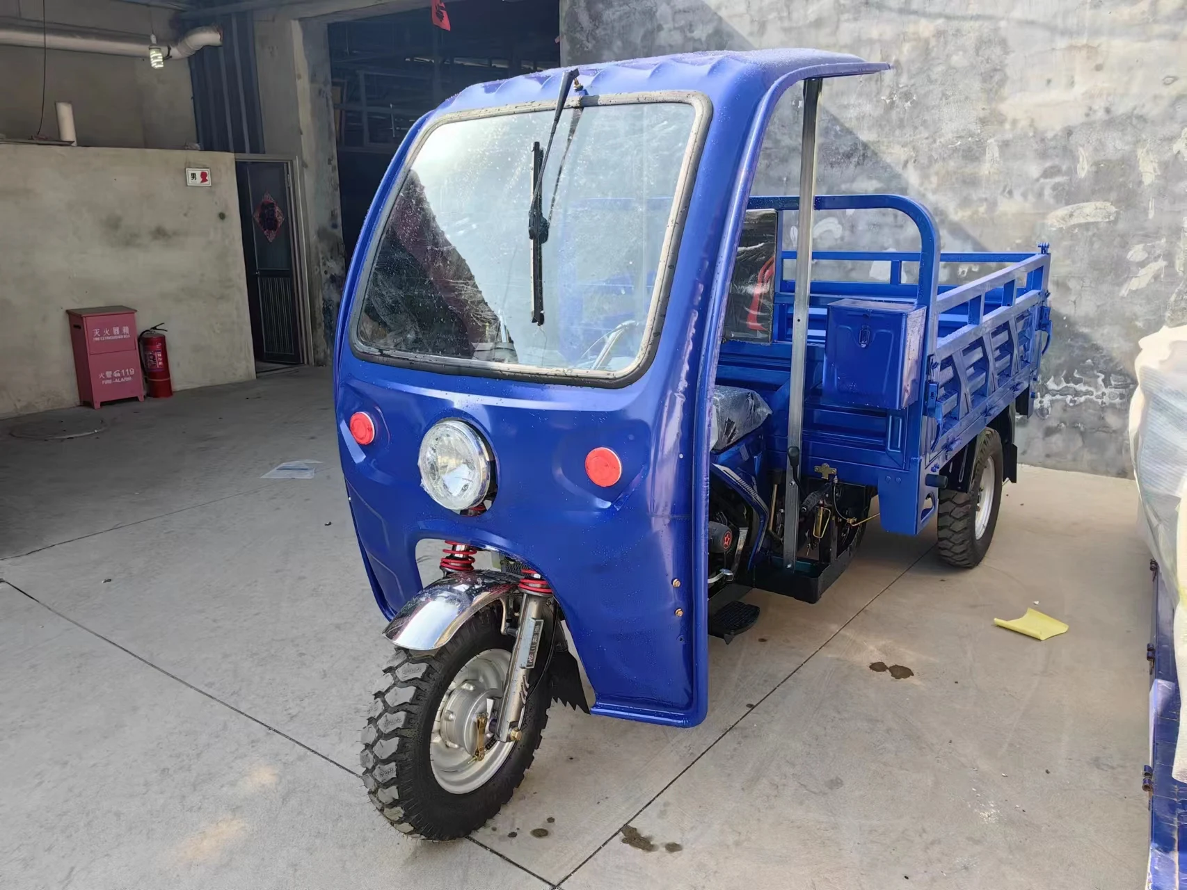 150cc Air Cooled Engine Motorized Tricycle With Dumper Efficient And