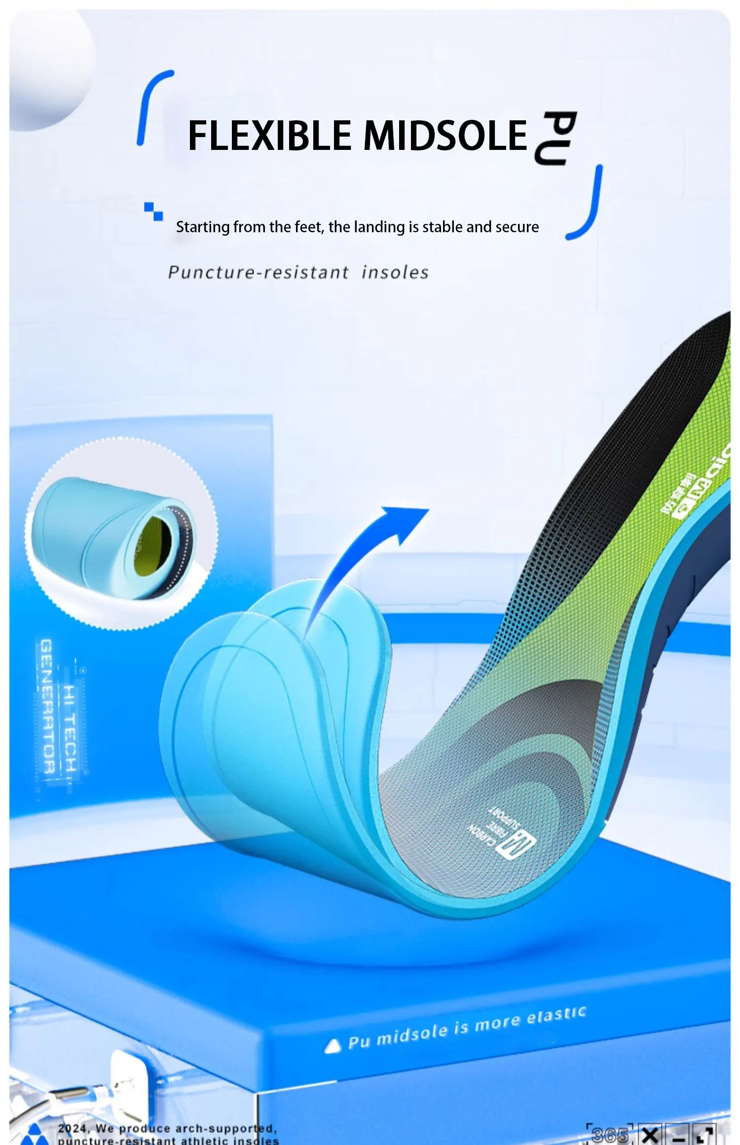 Custom Anti Puncture Insoles for Safety Work Shoes Custom Anti Puncture Insoles for Safety Work Shoes