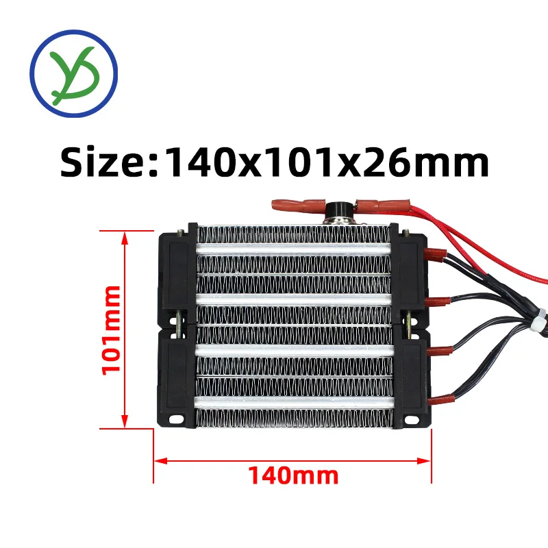 High Quality 1000w 110v Insulated Ptc Ceramic Air Heater 140 100 26mm