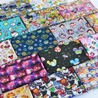Hot Sale Custom Printed Cotton Fabric Anti-static Cartoon Digital Printing Material Cotton Fabric For Baby Clothing