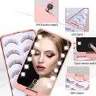 Eyelashes 3d Mink Lashes Lashes Vendor Real 25mm Mink 3d Eyelashes Custom Led Packaging Lashes Case Mink Eyelashes
