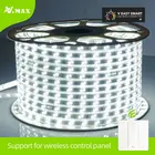 Rgb Vmax Smart 220V Waterproof Light Flexible RGB Outdoor Ip65 Led Strip Lights With Remote
