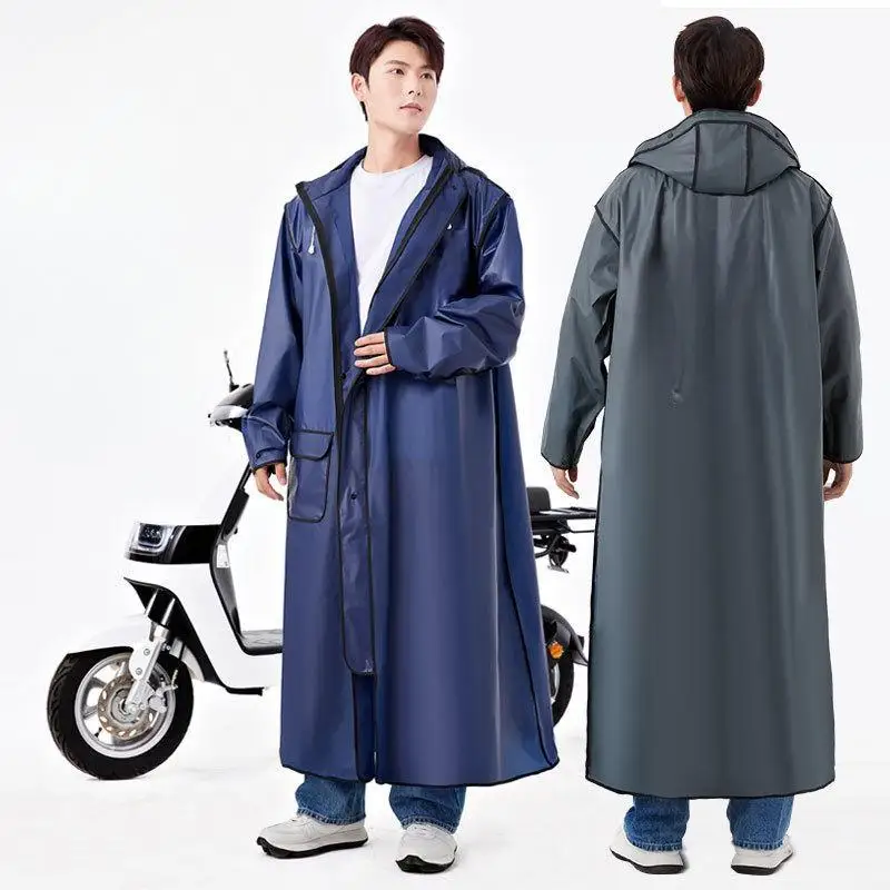 Wholesale Factory Direct Supply Electric Thickened ABS Plastic Motorcycle Raincoat-Business/Luxury Design Adjustable Waterproof