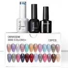 Art Wholesale Supplies Soak Off Oem Nails Supplier Color Set Kit Colour Art Led Uv Gel Nail Polish