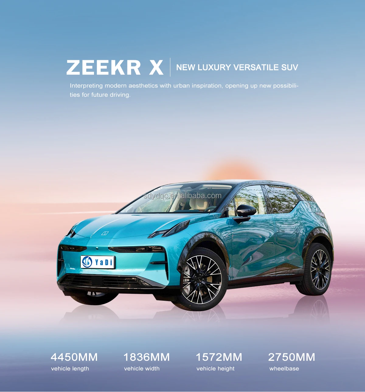 Zeekr X You Long Cruising Range Luxury New Energy Vehicle Zeekr X Pure