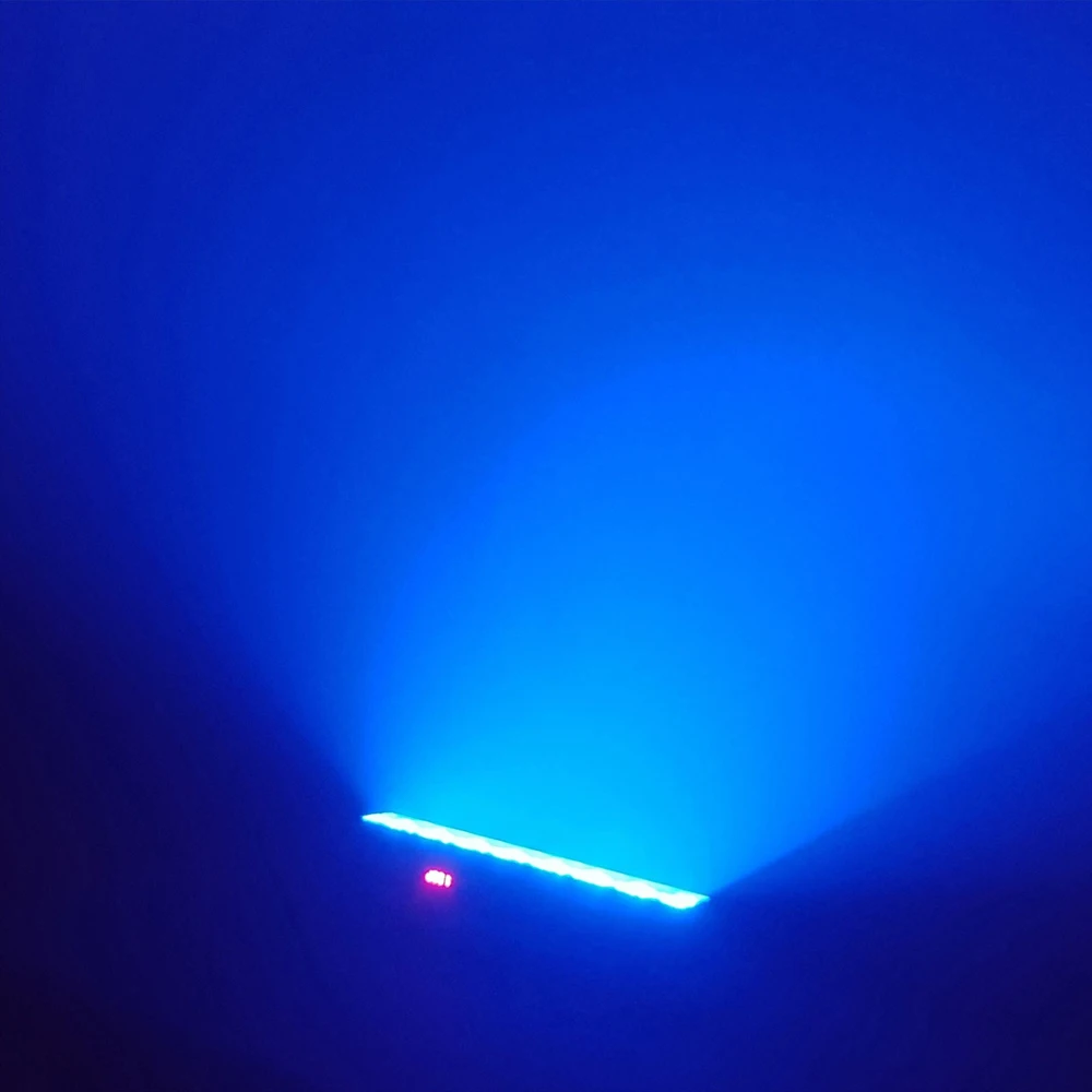 DMX512 External LED Linear Wall Washer 24W Blue Light Outdoor Lighting IP65 Waterproof Mosque Building Wall Washer Light