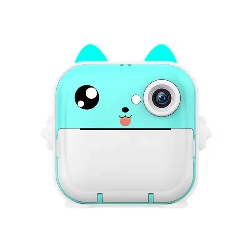 Q5 2.4 Inch 5MP Ink Free Printing Mini Digital Video Selfie Kids Instant Print Camera for Children Aged 3-12 For Toys Gift