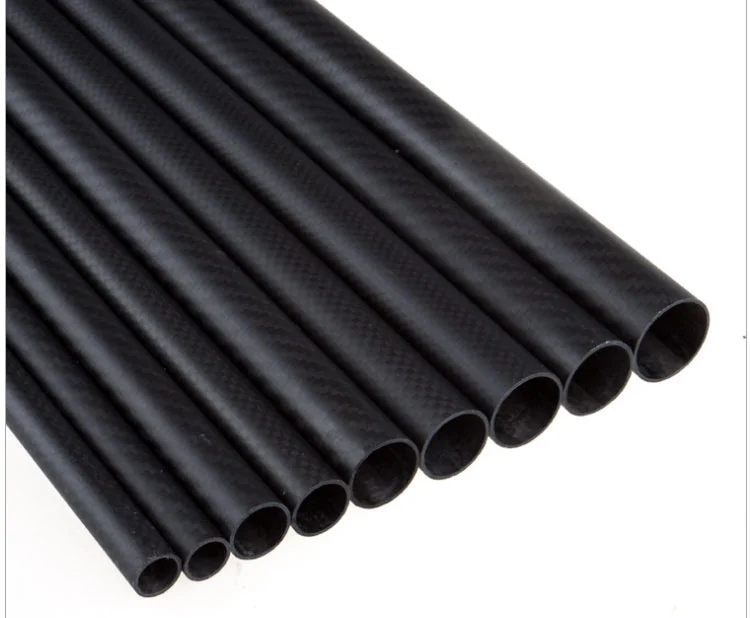 Good quality 20*18*1000MM Industry Drone Twill Matte Carbon Tube 3K Cure Carbon Fiber Pipe factory