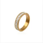 Diamond Rings Ring New Arrivals Wholesale Fashion Unisex Diamond Rings Classic Chain Ring