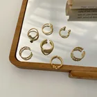 Ring Wedding Rings Hyacinth Ig 18K Hot Ring Fashion Adjustable Women Men Romantic Hollow Wedding Couple Rings