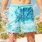 New Design Summer Mens Surf Board Change Color Beach Shorts Mens Boardshorts Wholesale Swim Trunk