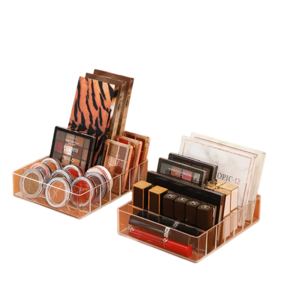 Wholesale Transparent Plastic Durable Cosmetic Makeup Organizer For Dressing Table