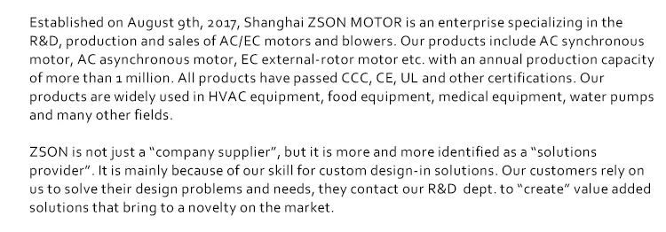 Phase Shaded Pole Motor, ZSON, ZS6135-35009, 115V, 60Hz - detail 18