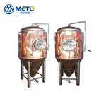Beer Fermenter 500l Pub Hotel Restaurant Beer Brewing Red Copper 500l Fermenter Tank