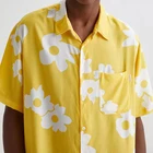 Shirt Mens T-shirts Men Custom T Shirt Fashion Logo Mens Print Button-Down Short Sleeve T-shirts