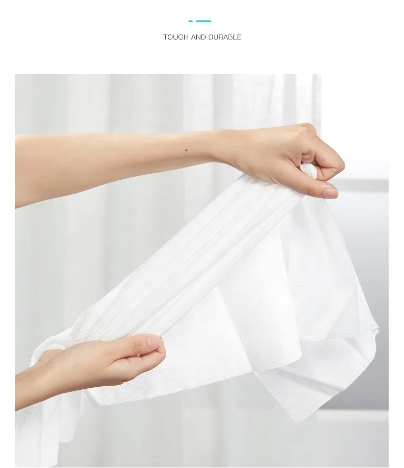 Spunlace Nonwoven Disposable Bed Sheet For Medical Salon Hotel Massage