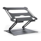 Laptop Stand Foldable Wholesale Price Universal Portable Foldable Ergonomic Multi Angle Adjustable Aluminum Laptop Stand