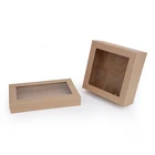Wedding Favour Kraft Custom Chocolate Clothes Wedding Favour Paper Boxes With Window