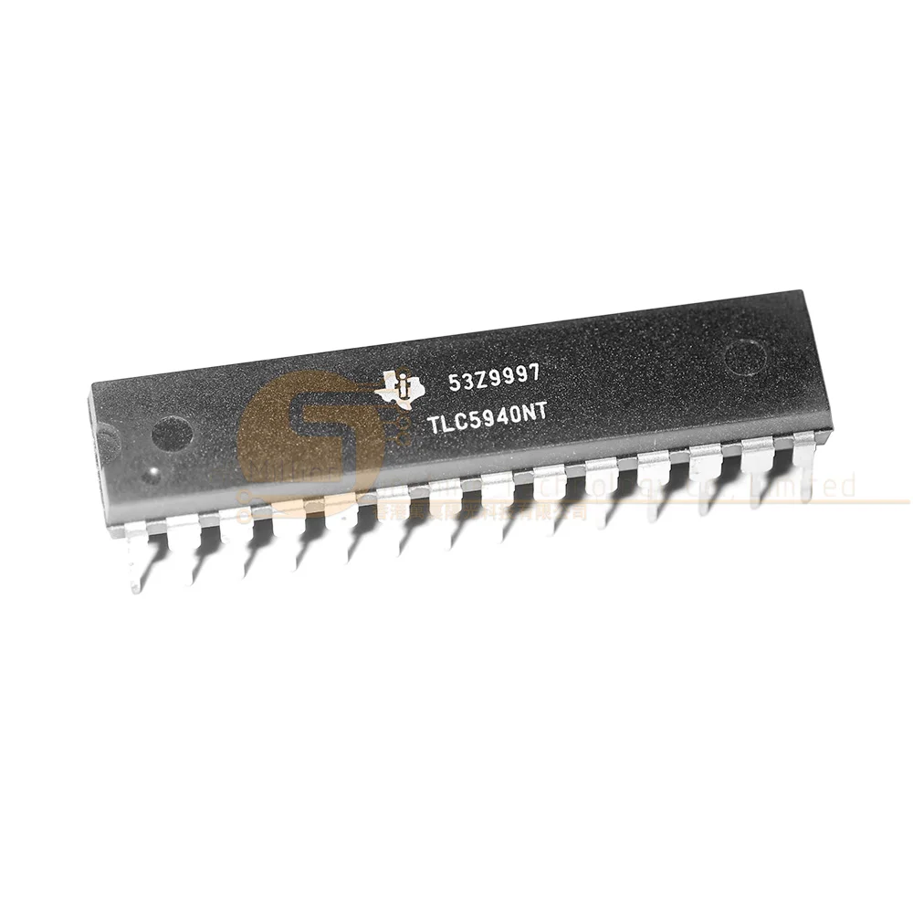 product 16 channel pwm led driver tlc5940 tlc5940nt dip 28 for display and lighting systems-1