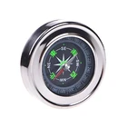 Compass Stainless Steel Metal Compass Design Handheld Compass Navigation Survival Tool Compass