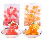 Candies Fresh And Fast Delivery 188g Fruit Flavor Jelly Candy Transparent Box Jelly Gummy Candies