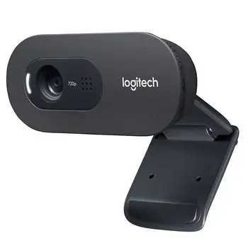 Original Logitech C270i PTV Desktop Or Laptop Webcam HD 720p Widescreen For Video Calling And Recording