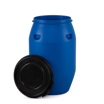 High Quality Plastic Belt Drum 110 Liters HDPE Open Top Packaging Drums