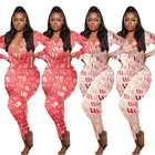 Adult Onesie Onesie Adult Custom Printing Sexy Lady Jumpsuit Romper Holiday Long Sleeve Adult Onesie Pajama