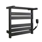 Warmer Clothes Bathroom Wire Heated White Towel Warmer Electric Heater Clothes Dryer Electric Radiator