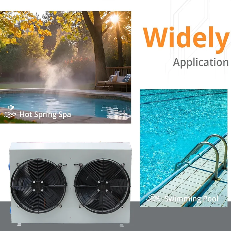 Metal Electric Pool Chiller, 20KW-60KW, R32 - detail 18