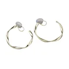 Earrings The Best Price E251 Simple Mosquito Coil Ear Clip Exquisite Earrings