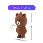 Flash Disk New Product Usb Flash Drive 32GB 64GB Pvc Cartoon U Disk