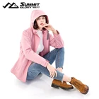 Jacket Hoodie Custom Color Logo Polyester Packable Outdoor Duck Down Jacket Woman Jacket With Hoodie