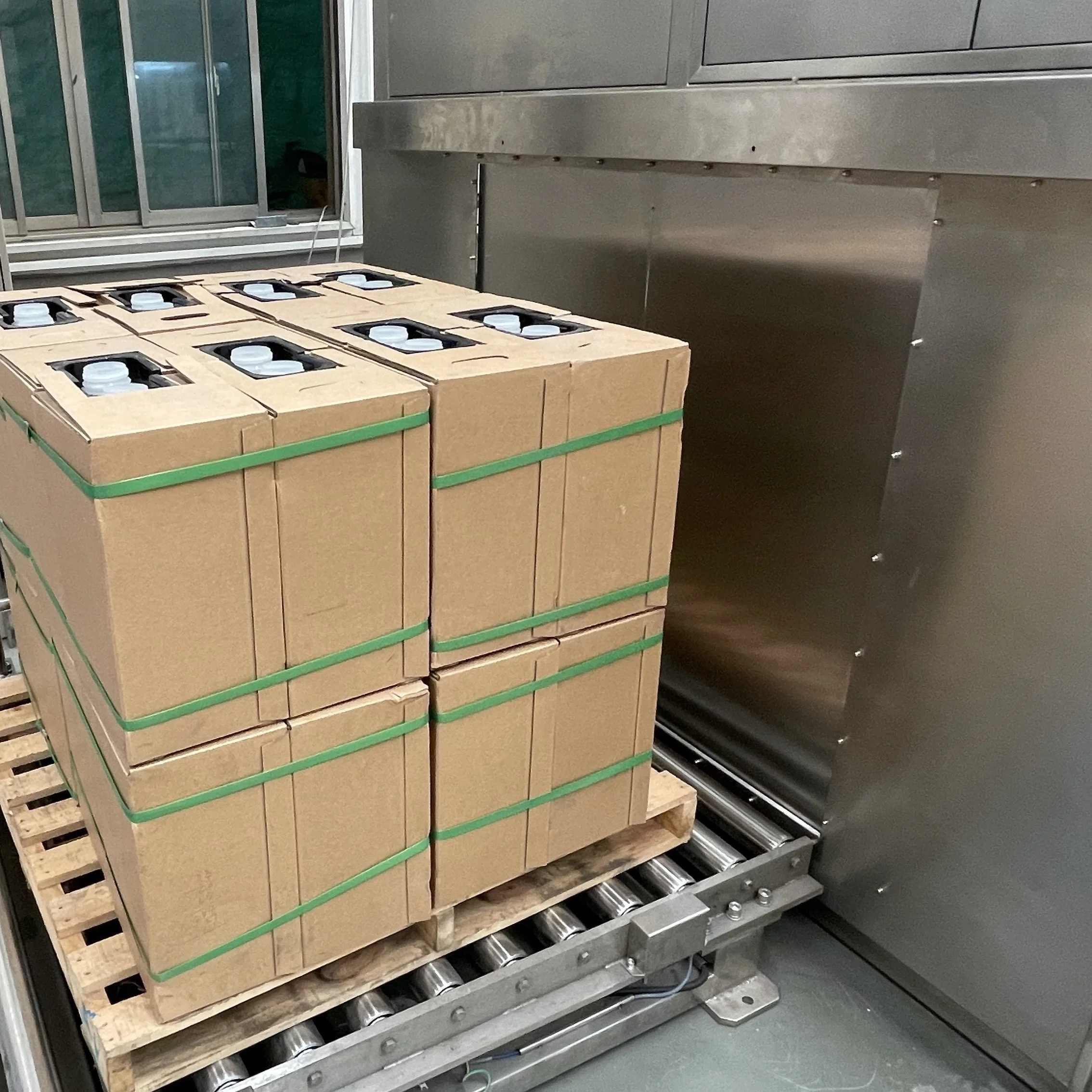 GZ1000 Fully Automatic Electric Pallet Filling Machine with ±0.2%FS Accuracy for Oil Chemical Industries