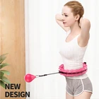 Hoop Hoops New 24 Detachable Knots Adult Fitness Smart Weighted Hoola Hoop Hula Ring Hula Hoops With Weight