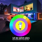 Dimmable Bulb Support Amazon Hot Sale US A19 A60 CCT Adjustable Dimmable Smart Bulb RGB Wifi Alex