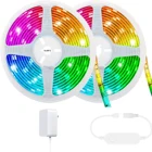 Rgb Smart Tuya Light Strip WiFi App Control 5m Rgb Smd 5050 Waterproof Led Strips Works With Alexa Google Home