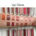 Free 51 Colors Free Shimmer Liquid Lip Gloss Private Label Custom Logo Nude Lipgloss Set 24 Hours