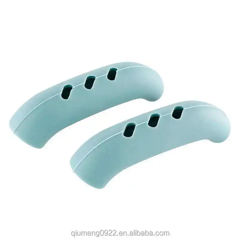 2pcs Oven Grip Anti-hot Pot Clip Kitchen Pot Handle Insulated Handle  Silicone