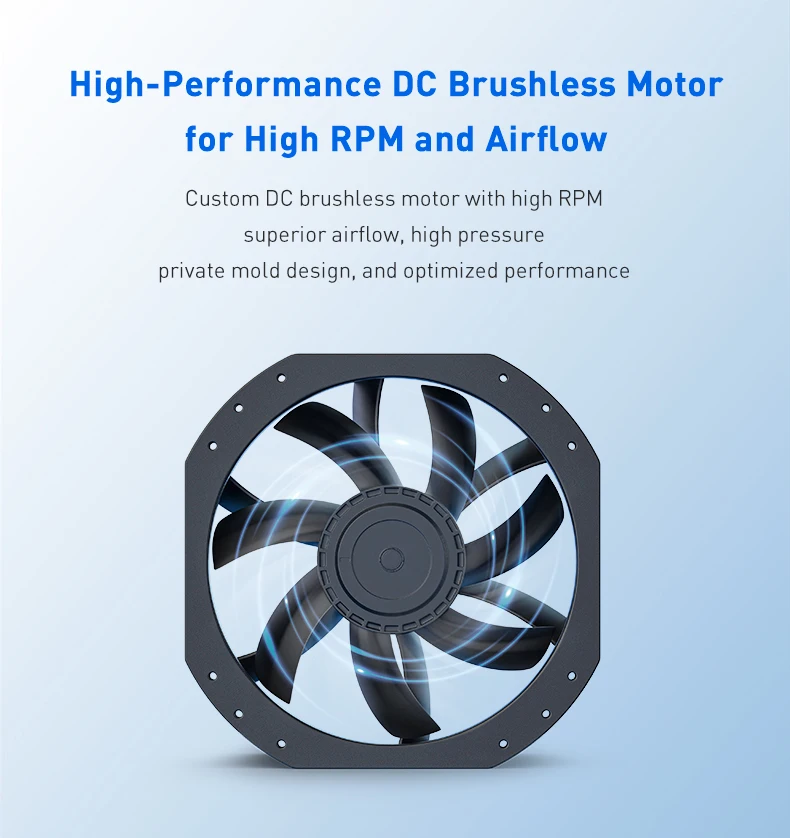 Fan, Axial, 280*280*80mm - detail 12