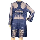 Shawls Paisley New Sexy Ladies Lace Shawls Paisley Lace Kimono Full Sleeve Shawls Short Beach Wear