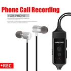 Call Recorder Device Cellphone Phone Conversation Recording Headphone For IPhone IPad Skype Whatsapp Audio Calls