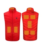 Vest Winter New Men's Casual Vest Charging Heating USB Interface Intelligent Constant Temperature Vest