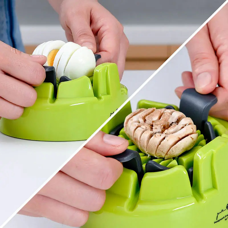 2 In 1 Food Divider Kitchen Fruit Tool Apple Slicer Corer To Slicer Soft Food Core Mushroom Kitchen Accessories