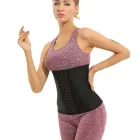 Latex Adult LangQin Customized Logo 9 Steel Bone Latex Women Protection Adult Waist Trimmer Belt For Weight Lose