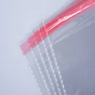Opp Opp Resealable Plastic Bags Transparent Plastic Resealable Opp Self Adhesive Cello Bag With Hanging Header
