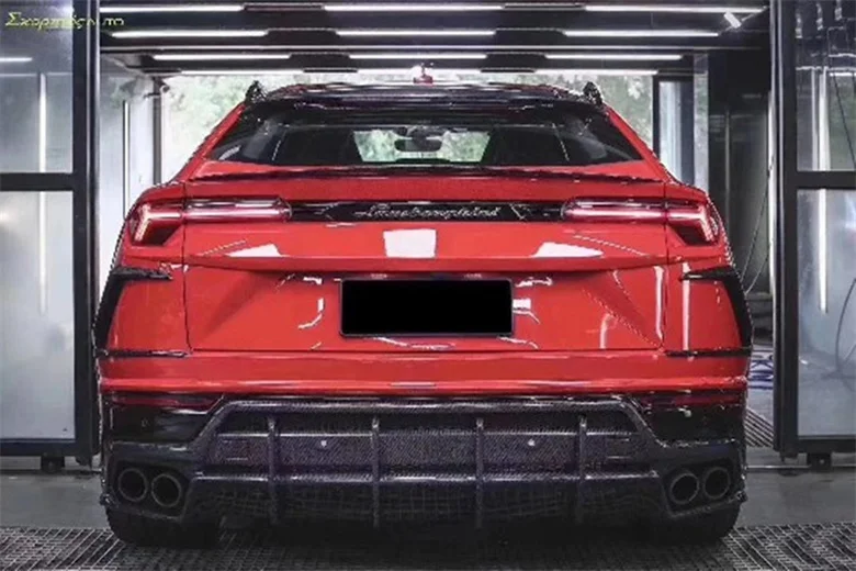 High Quality 3k True Carbon Fiber Rear Diffuser For Lamborghini Urus